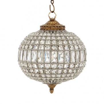 Luster Kasbah Oval S antique brass finish