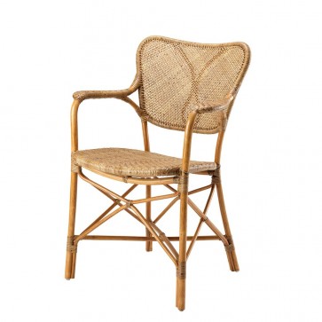 Stolička Colony with arm honey finish