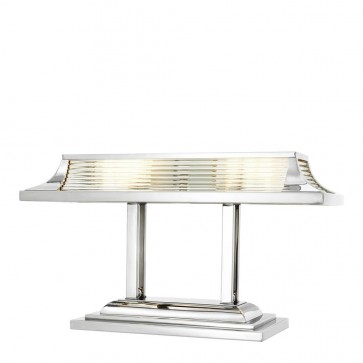 Stolné svietidlo Havana nickel finish