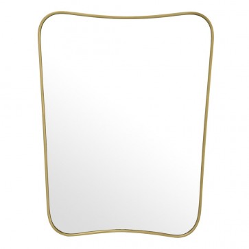Zrkadlo Vivienne brushed brass finish