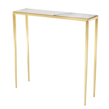 Konzolový stolík Henley gold finish 90 cm