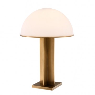 Stolné svietidlo Berkley antique brass finish