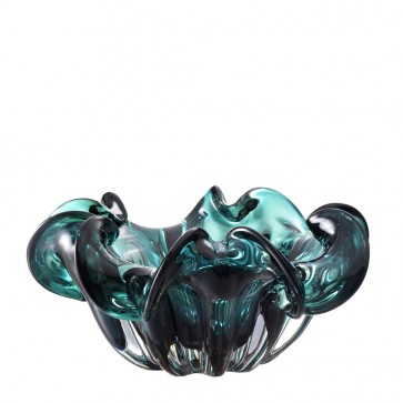 Miska Triada green glass
