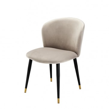 Jedálenská stolička Volante roche beige velvet