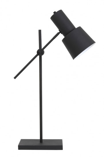 Stolné svietidlo 15x15x68-82 cm PRESTON black