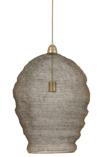 Visiace svietidlo Ø45x60 cm NIKKI wire antique bronze