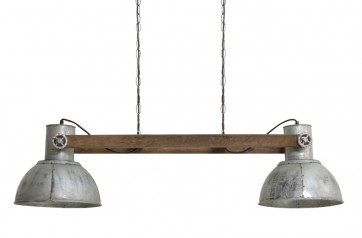 Visiace svietidlo 2L 110x30x30 cm ELAY wood weather barn-vintage