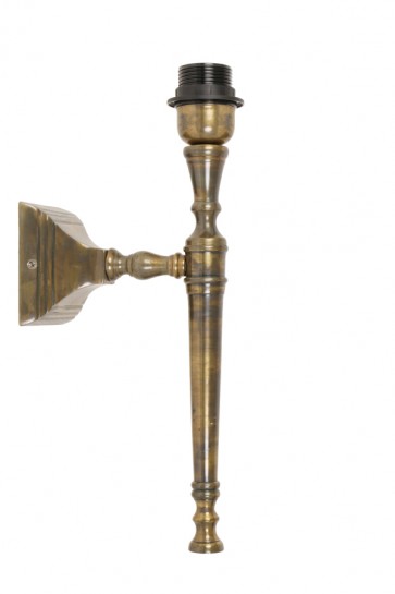 Nástenné svietidlo 15,5x9x35,5 cm DELHI antique brass