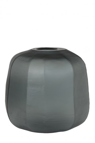 Váza Ø33x32 cm PACENGO glass grey