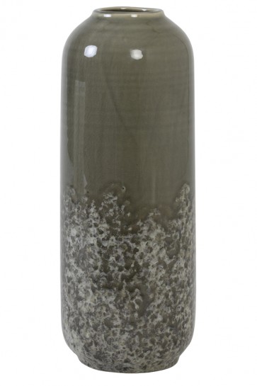 Váza dekoračná Ø14x37,5 cm DULCI ceramics sand