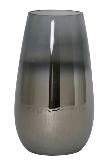 Lucerna Ø23x40 cm IZEDA glass metallic grey