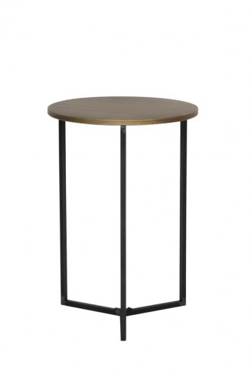 Bočný stolík Ø45x65,5 cm TORTULA bronze