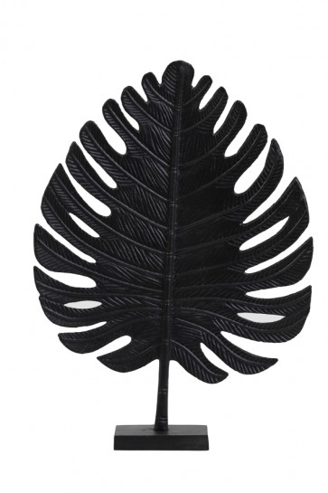 Ornament 39x54 cm list black