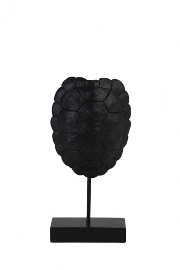 Ornament na podstavci 13x6,5x26,5 cm TURTLE black