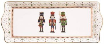 Vianočný podnos Nutcracker, rozmer 35x15 cm