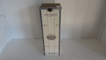 Krabička drevená na víno, 11,5x11,5x34,5