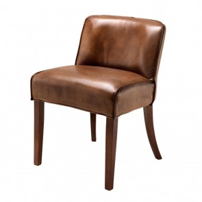 Jedálenská stolička Barnes tobacco leather
