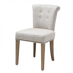 Jedálenská stolička Key Largo off-white linen