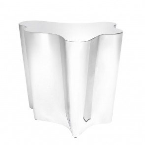 Bočný stolík Sceptre polished stainless steel