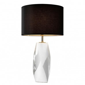 Stolné svietidlo Titan crystal incl Tienidlo