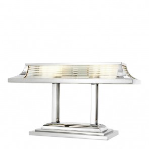 Stolné svietidlo Havana nickel finish