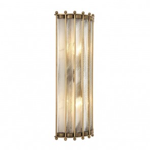 Nástenné svietidlo Tiziano antique brass finish