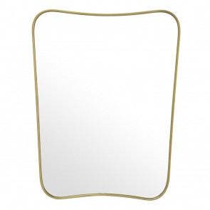 Zrkadlo Vivienne brushed brass finish