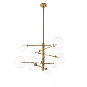 Luster Argento S antique brass finish