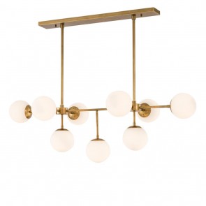 Luster Lux antique brass finish