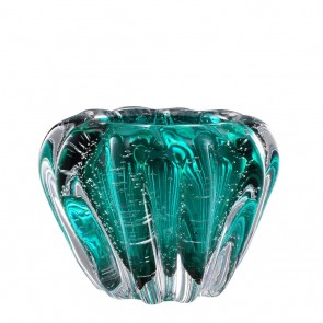 Miska Ducale turquoise glass
