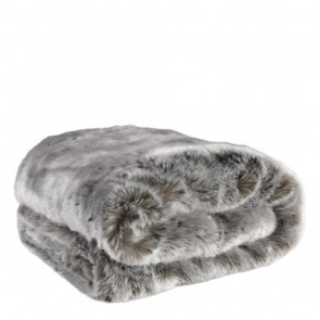 Prehoz Alaska faux fur grey 145 x 170 cm