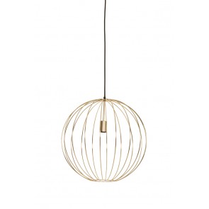Visiace svietidlo Ø50x50 cm SUDEN shiny gold