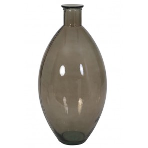 Váza Ø29x59 cm SOSSANO glass taupe