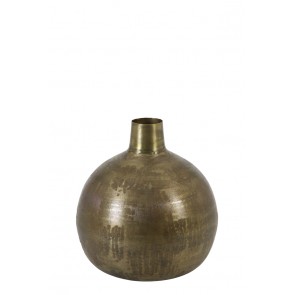 Váza dekoračná Ø27x30 cm LABU antique bronze