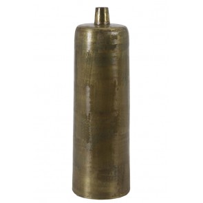 Váza dekoračná Ø16x50 cm KAMYL antique bronze