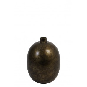 Váza dekoračná Ø23x30 cm BINCO burned antique bronze