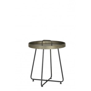 Stôl Ø45x49,5 cm FARSO tin look