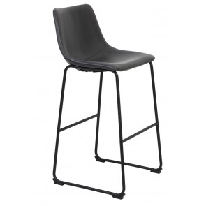 Barová stolička 56x46x98 cm JEDDO grey