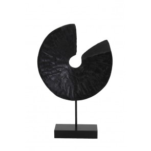 Ornament na podstavci 30,5x8,5x47,5 cm ODION wood black