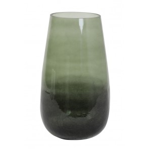 Lucerna Ø23x41 cm PERLY glass olive green