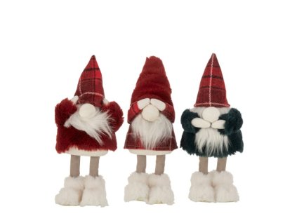 Vianočná dekorácia Santa 1kus, rozmer 14x28 cm
